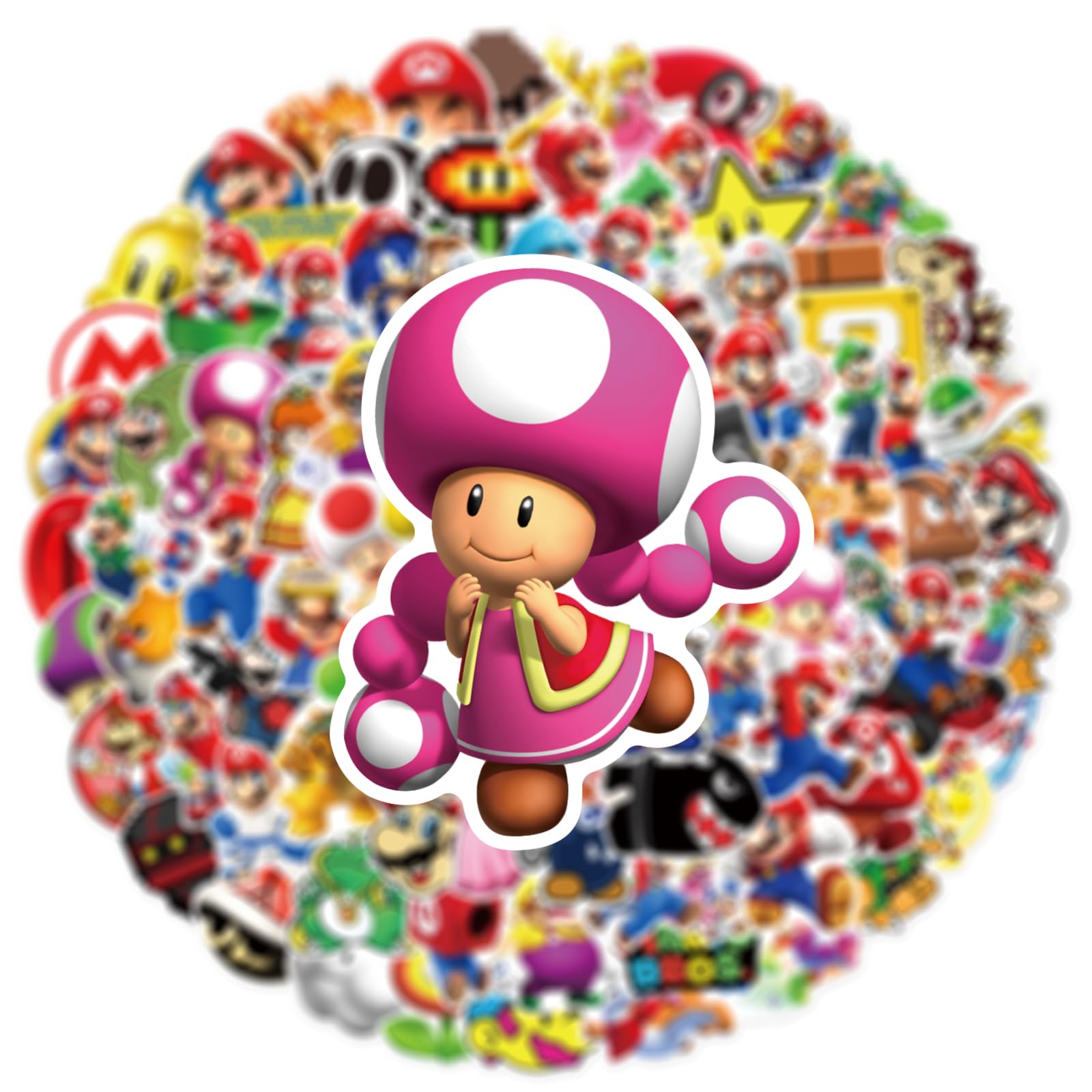 YINFENGKANHAI Mario car sticker adds personality to your vehicle