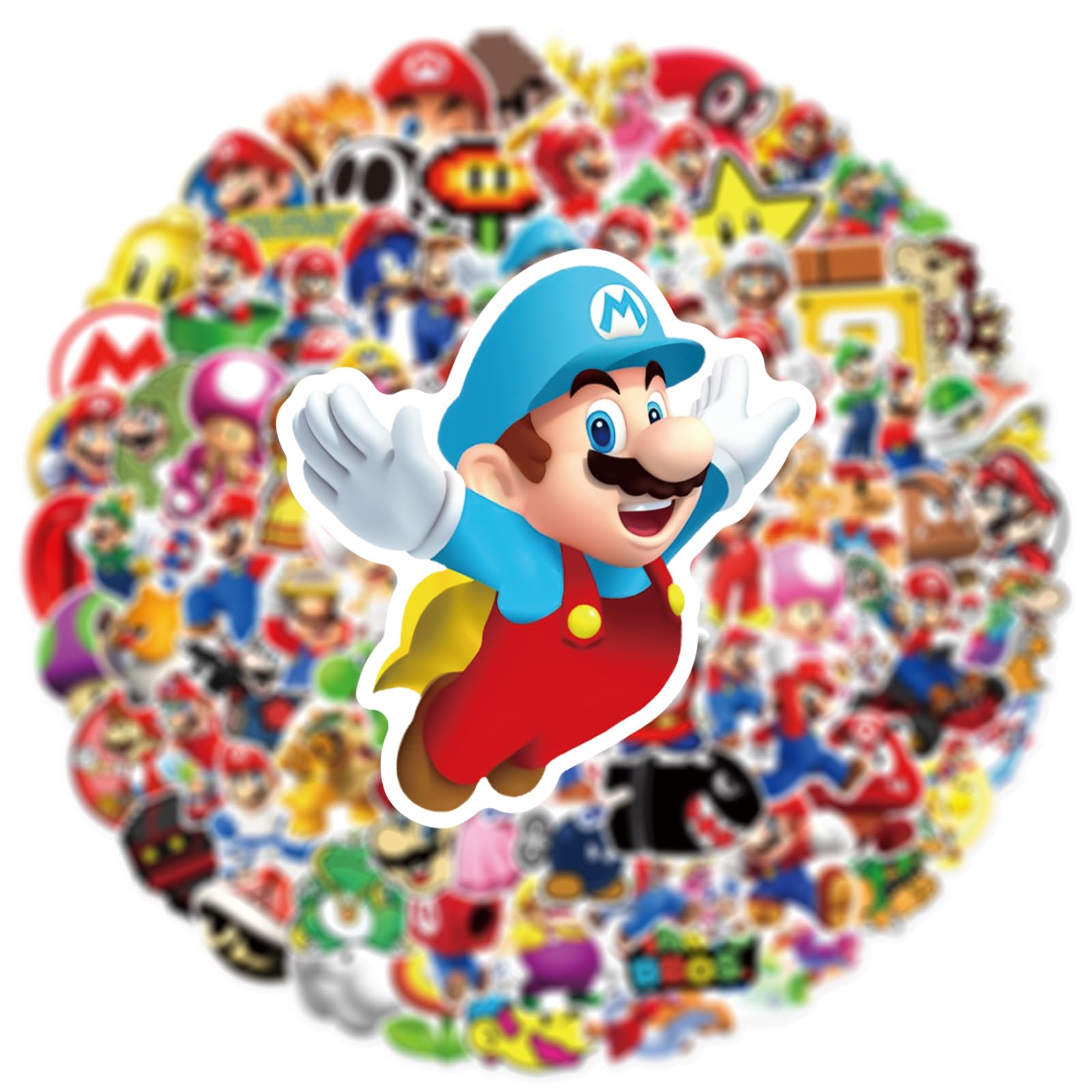 YINFENGKANHAI Mario waterproof sticker remains vivid despite splashes