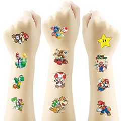 YINGXIANG cartoon tattoos for birthdays add kid-friendly decorations that wash off with ease.