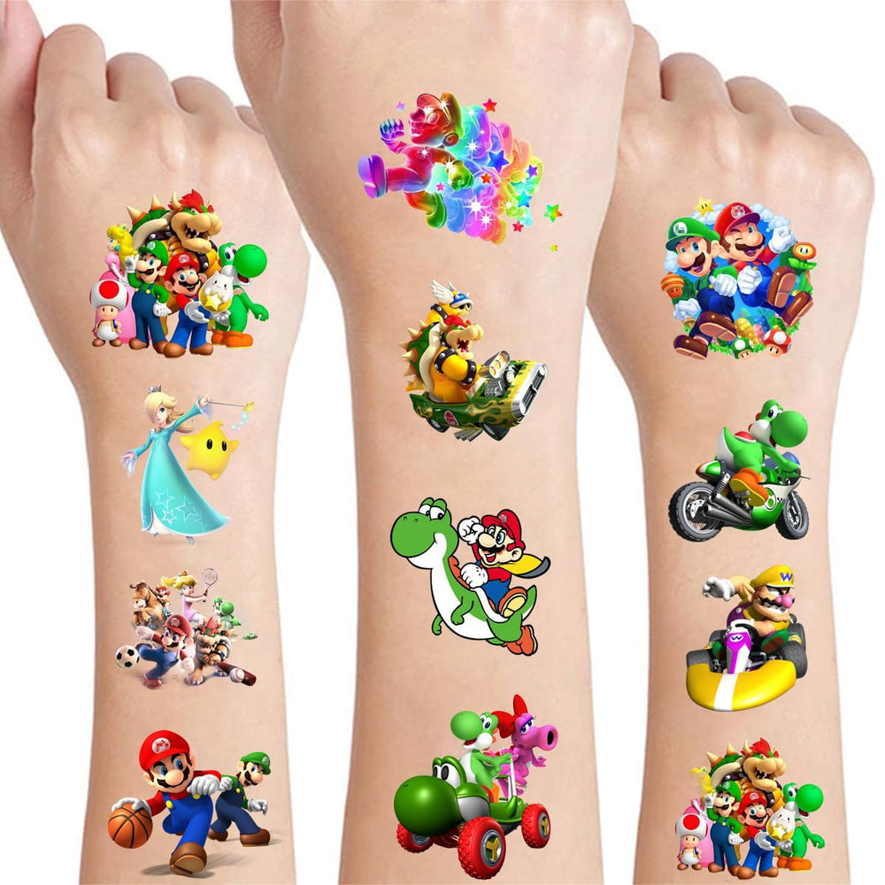 YINGXIANG 60-piece set of temporary tattoos for kids' activities and crafts.