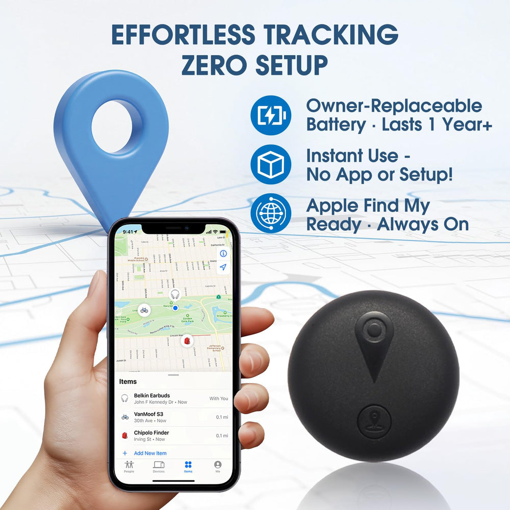 Yinnovay feather-light mini tracker ideal for portable protection