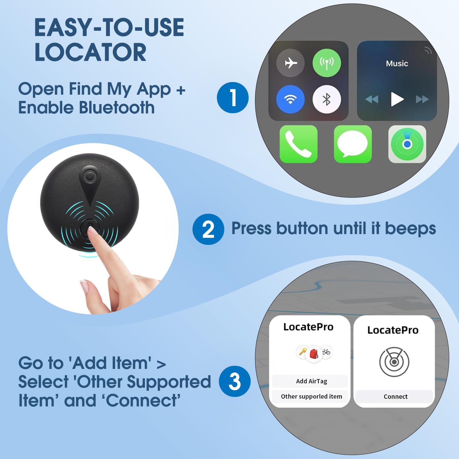 Yinnovay privacy-first invisible tracker paired with Find My for authorized use