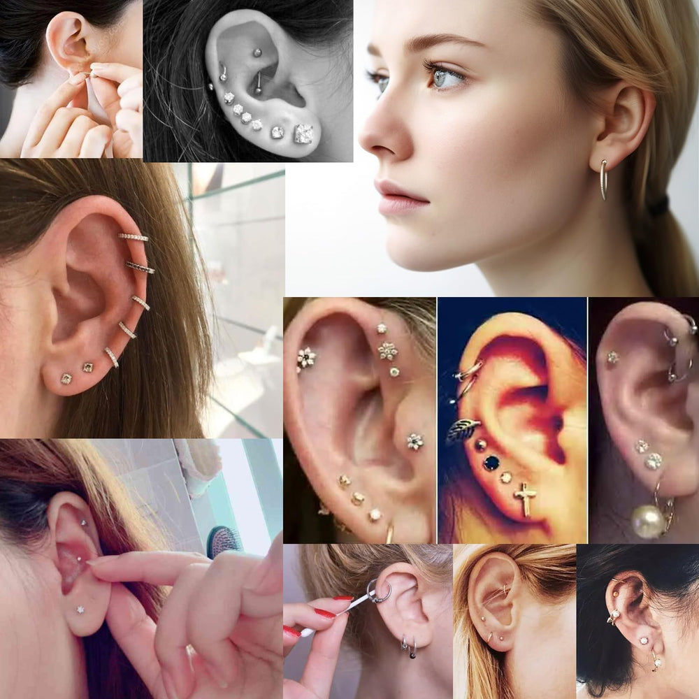 YINPAD safety private usage pack supports at-home piercing with hygiene.