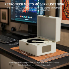Yintiny CD player Bluetooth transmitter enabling wireless streaming from a smartphone