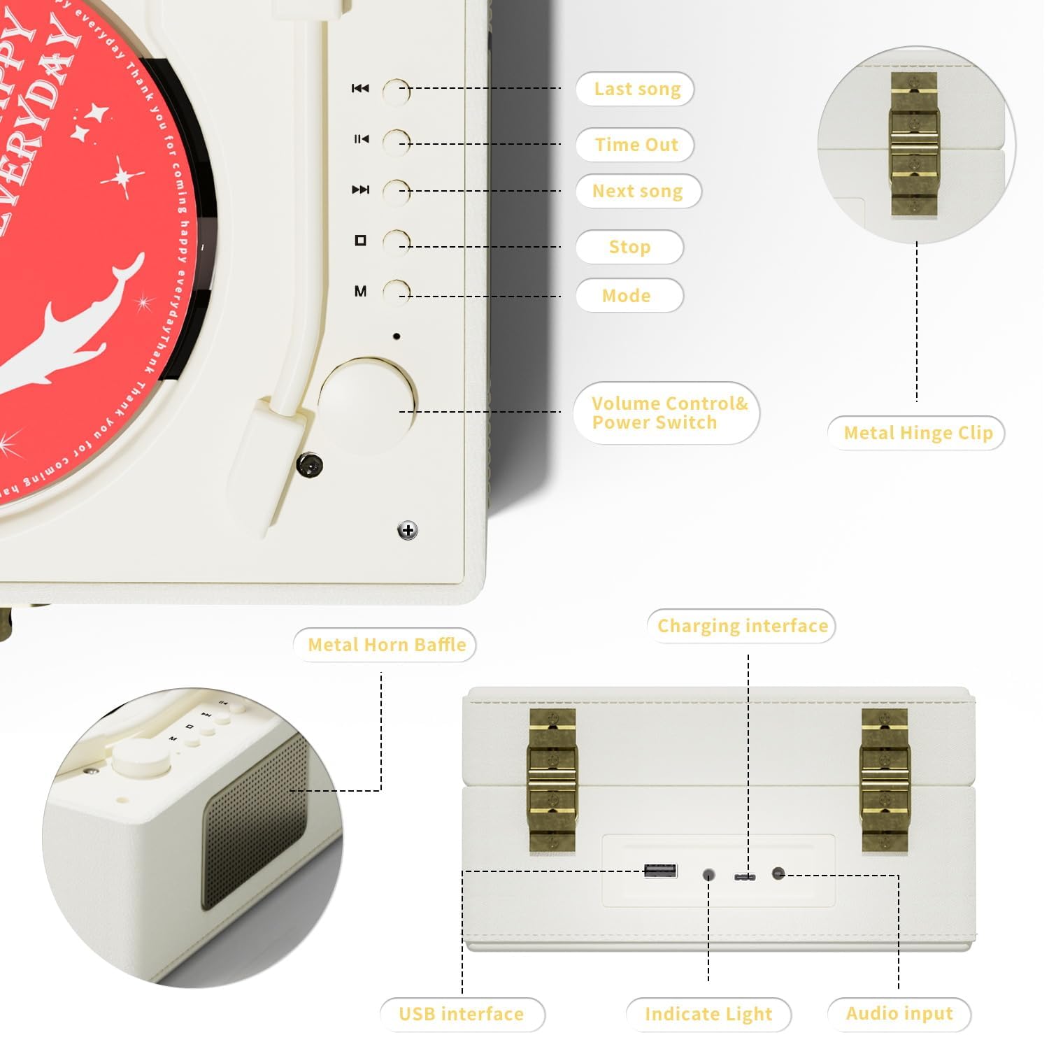 Yintiny festival gift packaging highlights a stylish audio decor present
