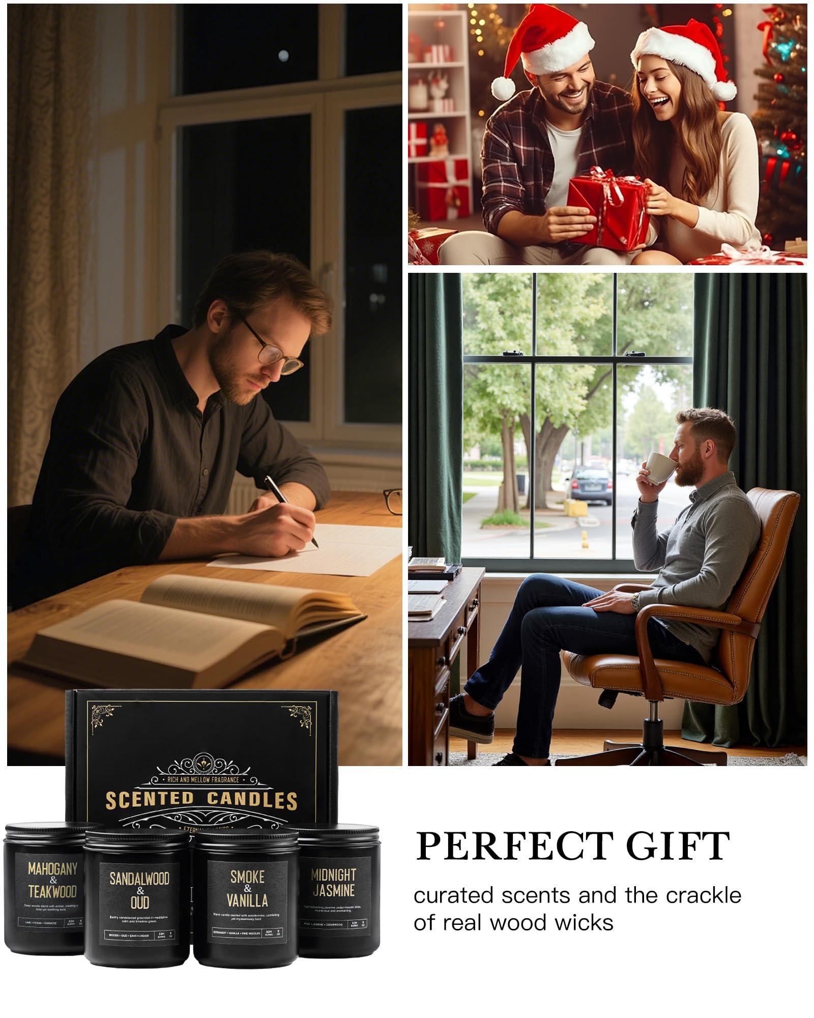Yinuo Candle premium gift box ideal for birthdays or anniversaries.