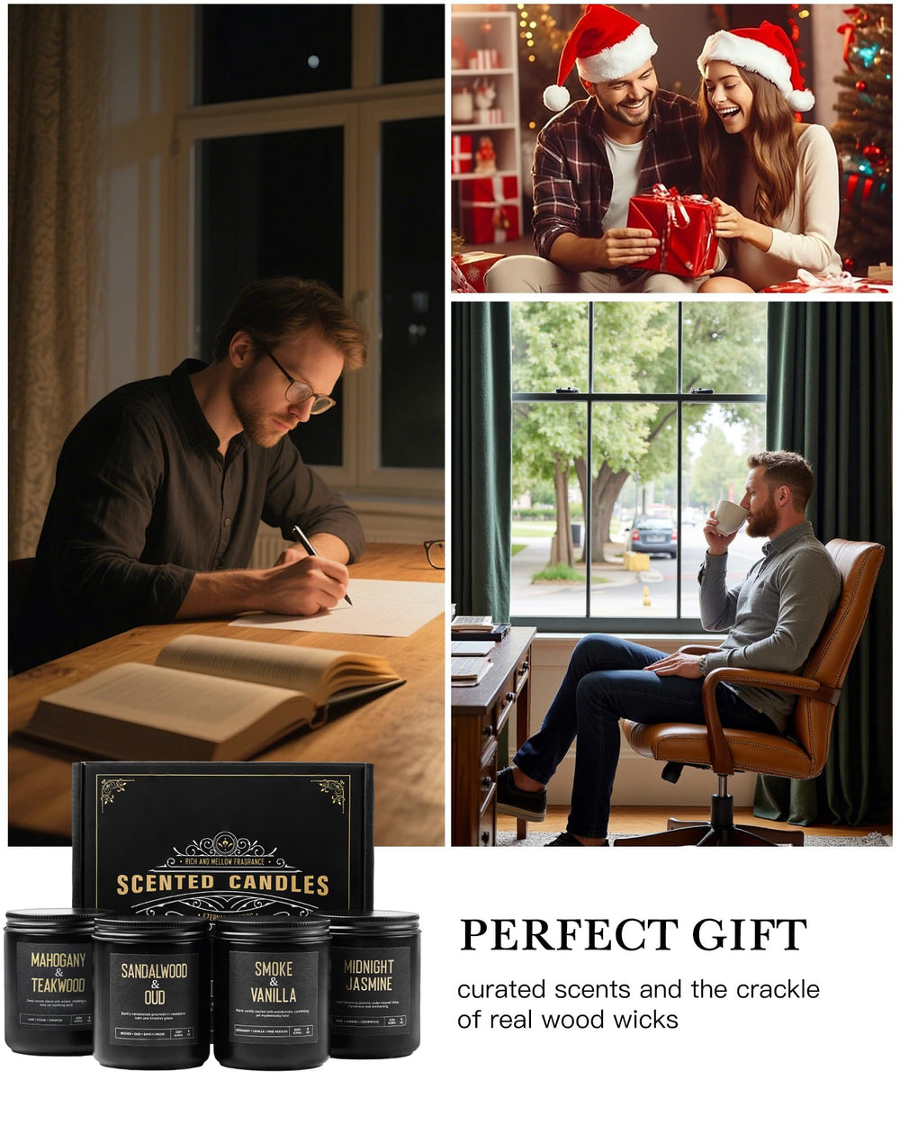 Yinuo Candle premium gift box ideal for birthdays or anniversaries.