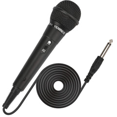 Yiowner wired microphone with 2-5m cable for clear singing at home parties