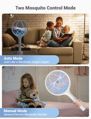 YISSVIC dual-mode zapper offers auto zap and manual swing options.