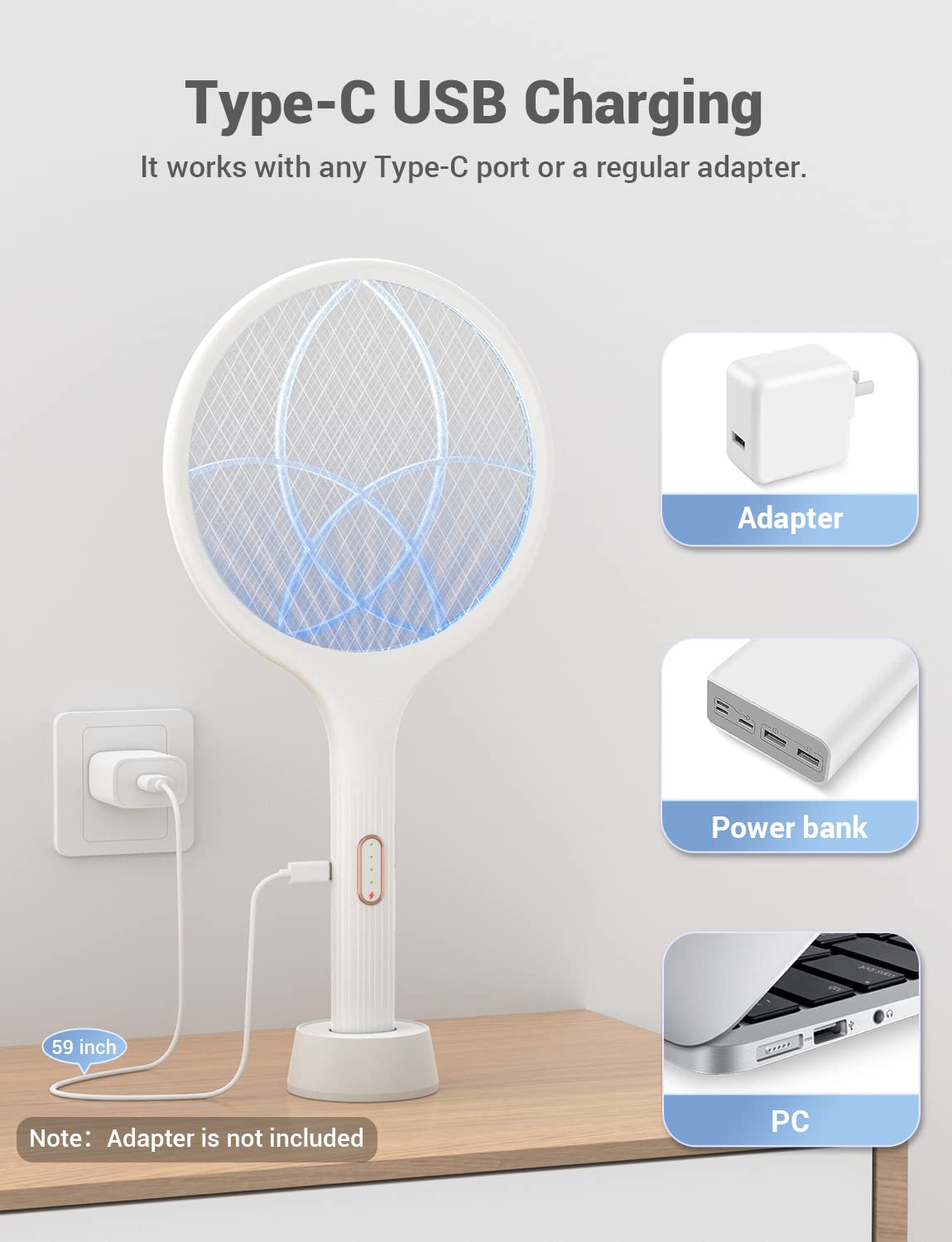YISSVIC 4000V high-voltage grid enables efficient pest elimination.