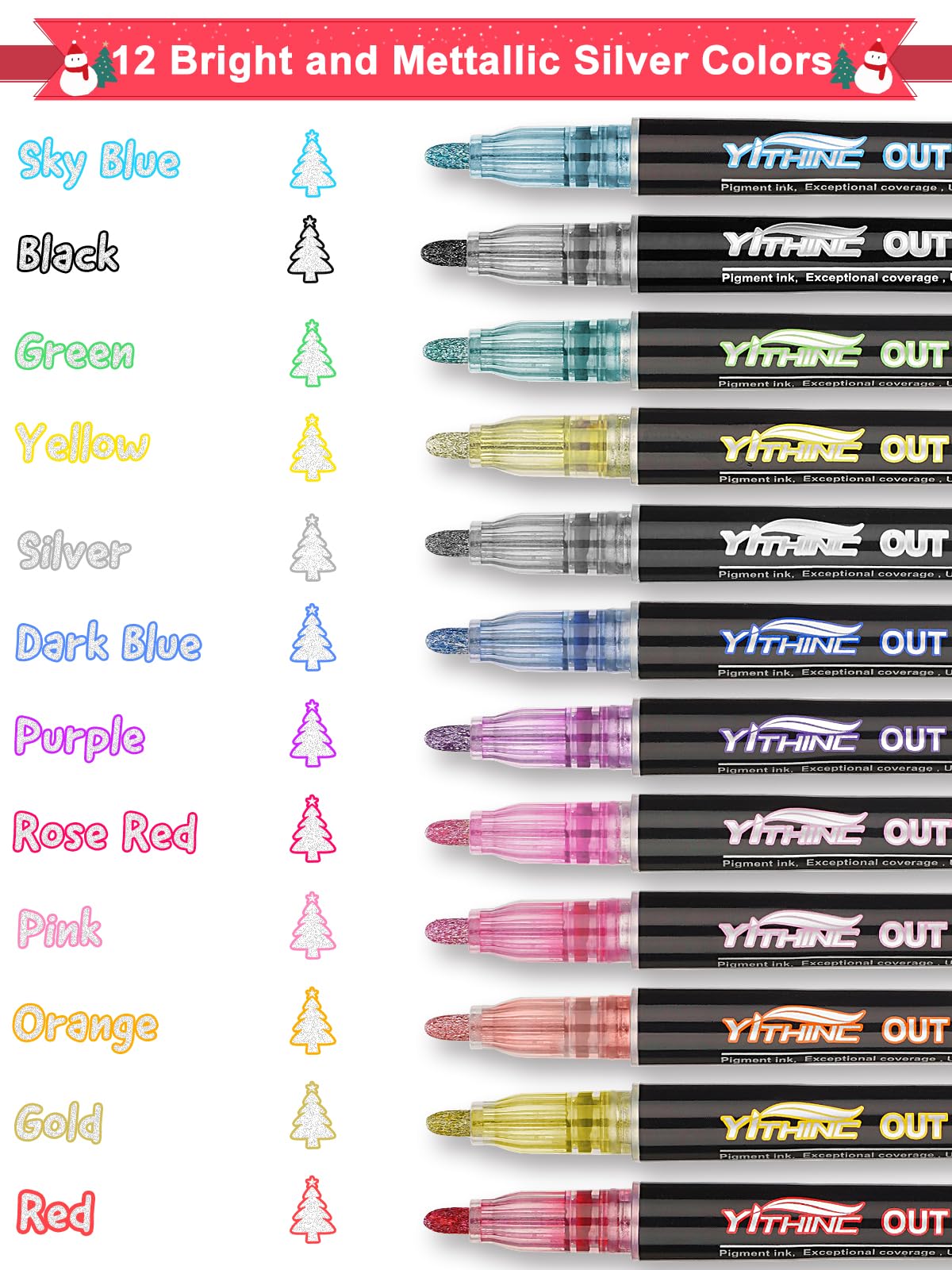 YITHINC gift-ready art supplies in a compact, kid-friendly pack