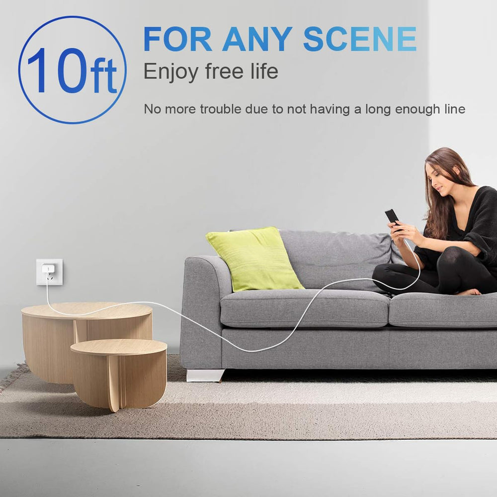 YIWEIHAPPY 3-pack charging solution for multiple rooms or on the go