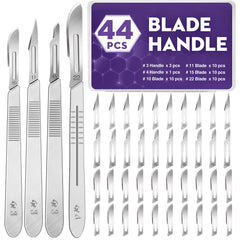 YixangDD 44-piece scalpel blades kit for versatile cutting tasks