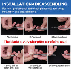 YixangDD anti-slip stainless steel handle enhances control.