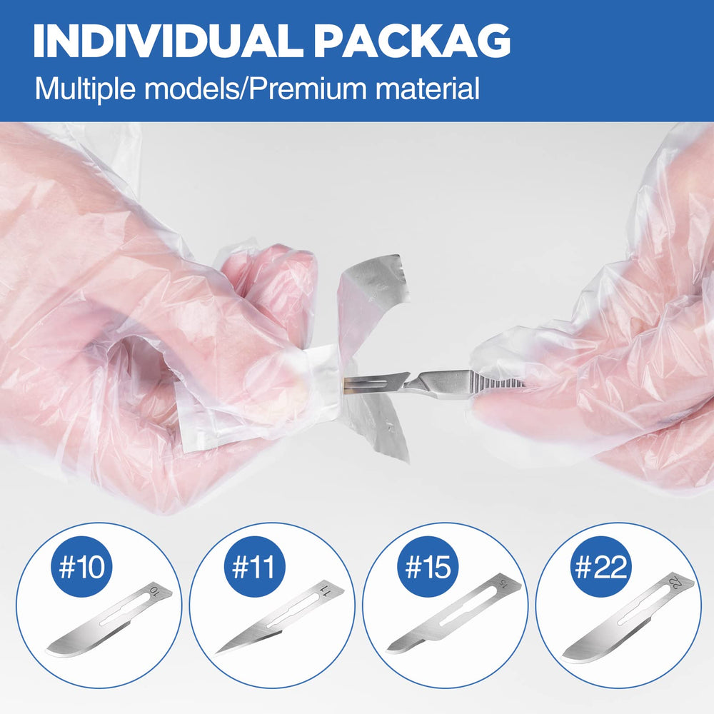 YixangDD blades assortment 10, 11, 15, 22 for varied tasks