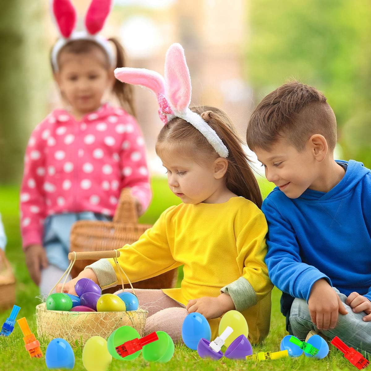 YIYEE Easter eggs light up kids' celebrations with safe, lasting glow.
