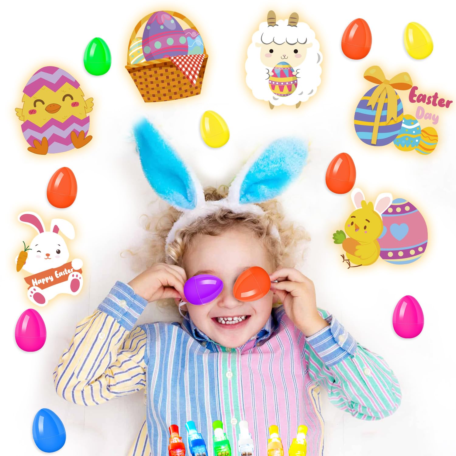 YIYEE finger lights illuminate Easter egg hunts, turning them into memorable moments.