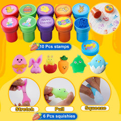 YiYLunneo Easter pull-back cars provide quick, mess-free race play