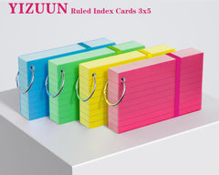YIZUUN compact 3x5 cards ideal for on-the-go ideas.