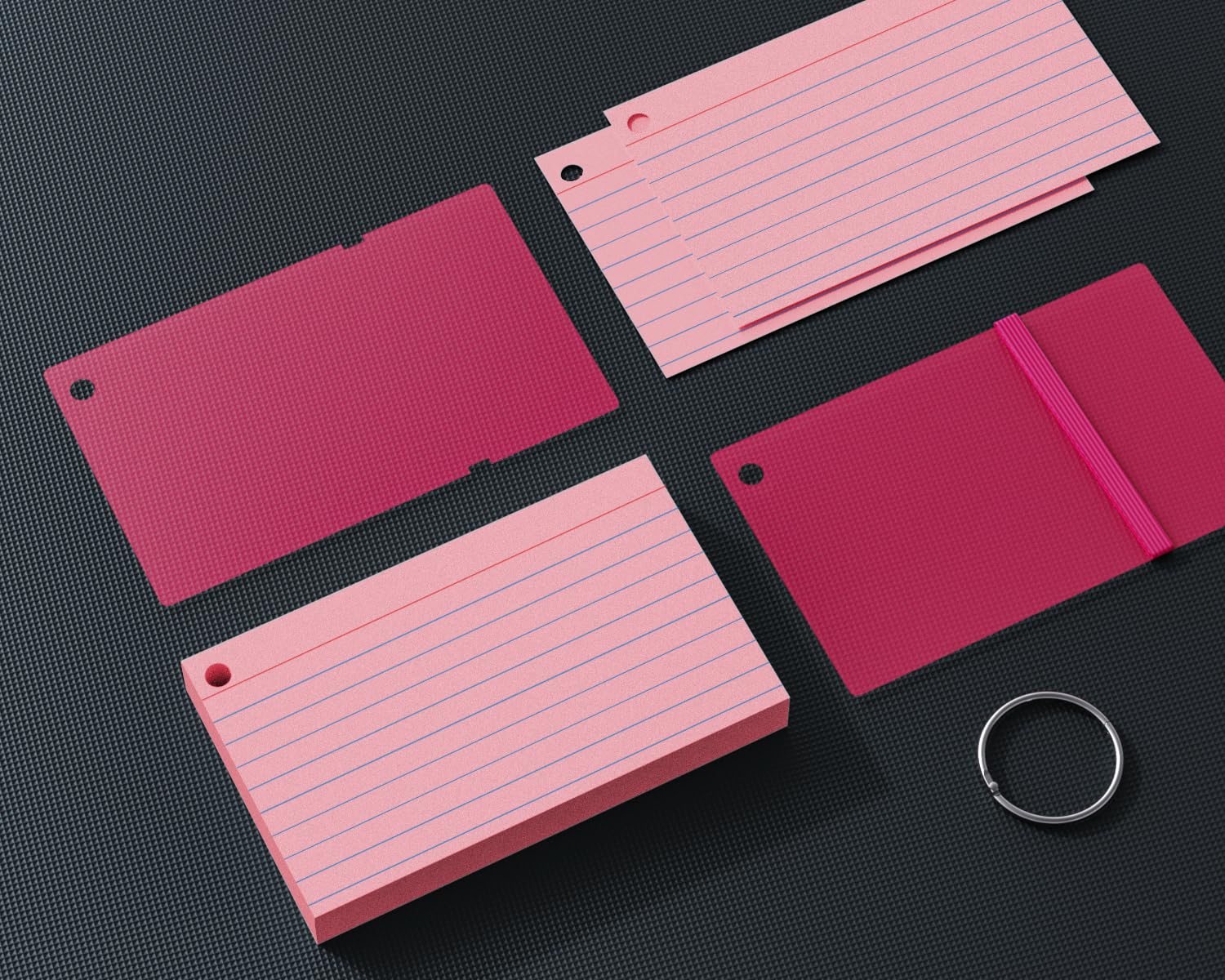 YIZUUN practical use: study and planning with color cards.
