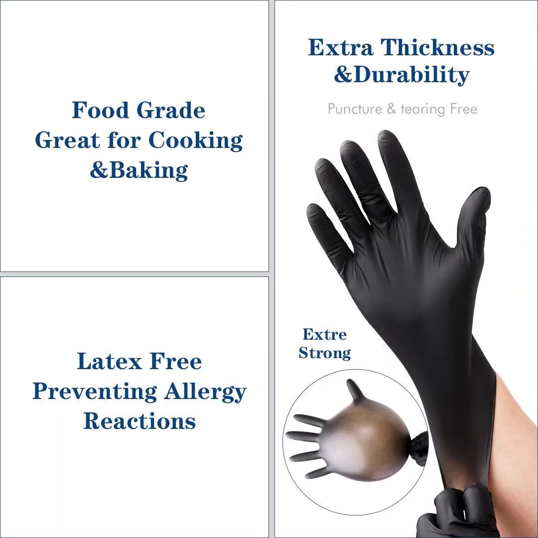 YKANG nitrile gloves kitchen use for food prep and cooking