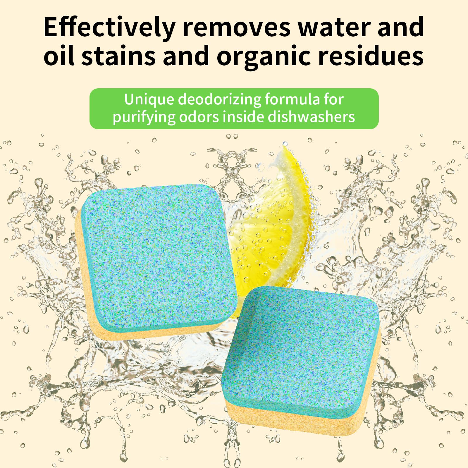 Y-Kelin tablet dissolving to remove limescale and grease