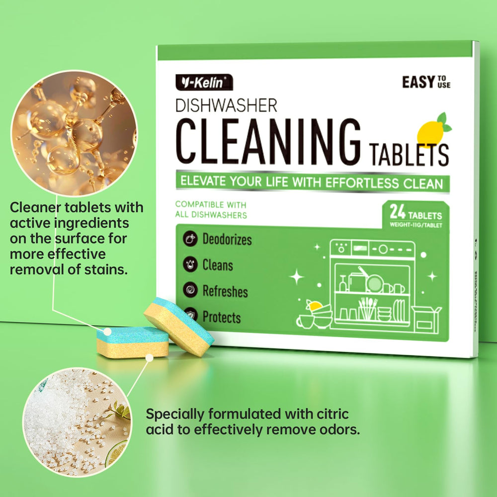 Y-Kelin lemon scent tablet emitting a fresh aroma