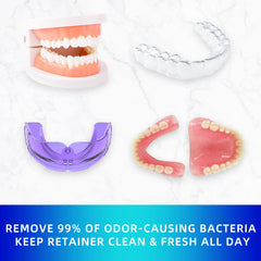 YKL multi-use cleaning for retainers, mouth guards and braces