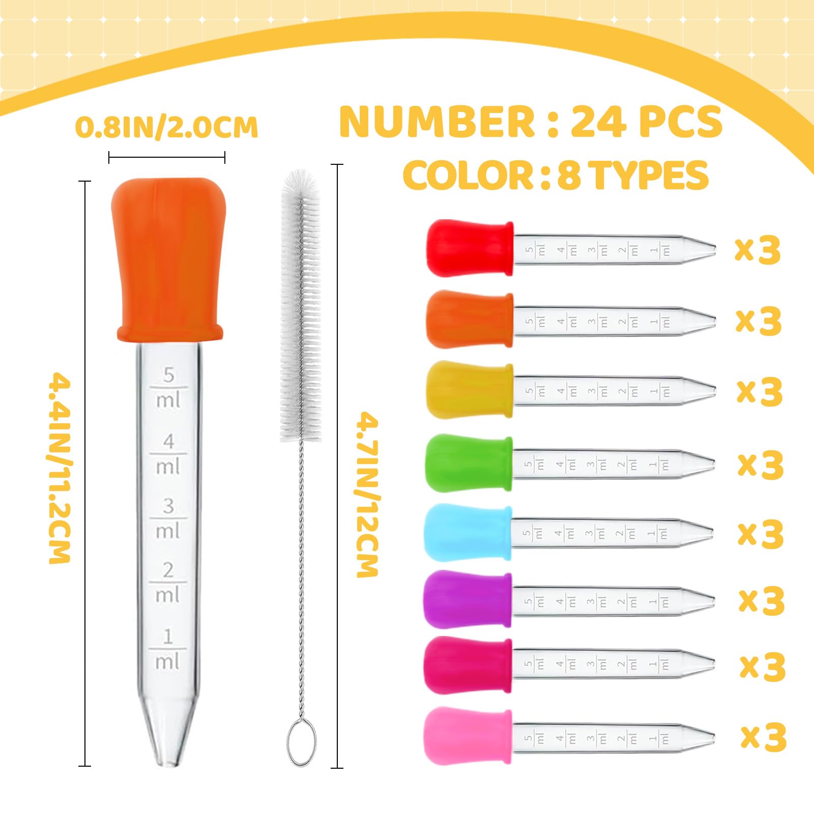 YLMUSU clear measurement marks help precise mixing in projects.