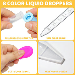 YLMUSU silicone tips pop off for quick cleaning after use.