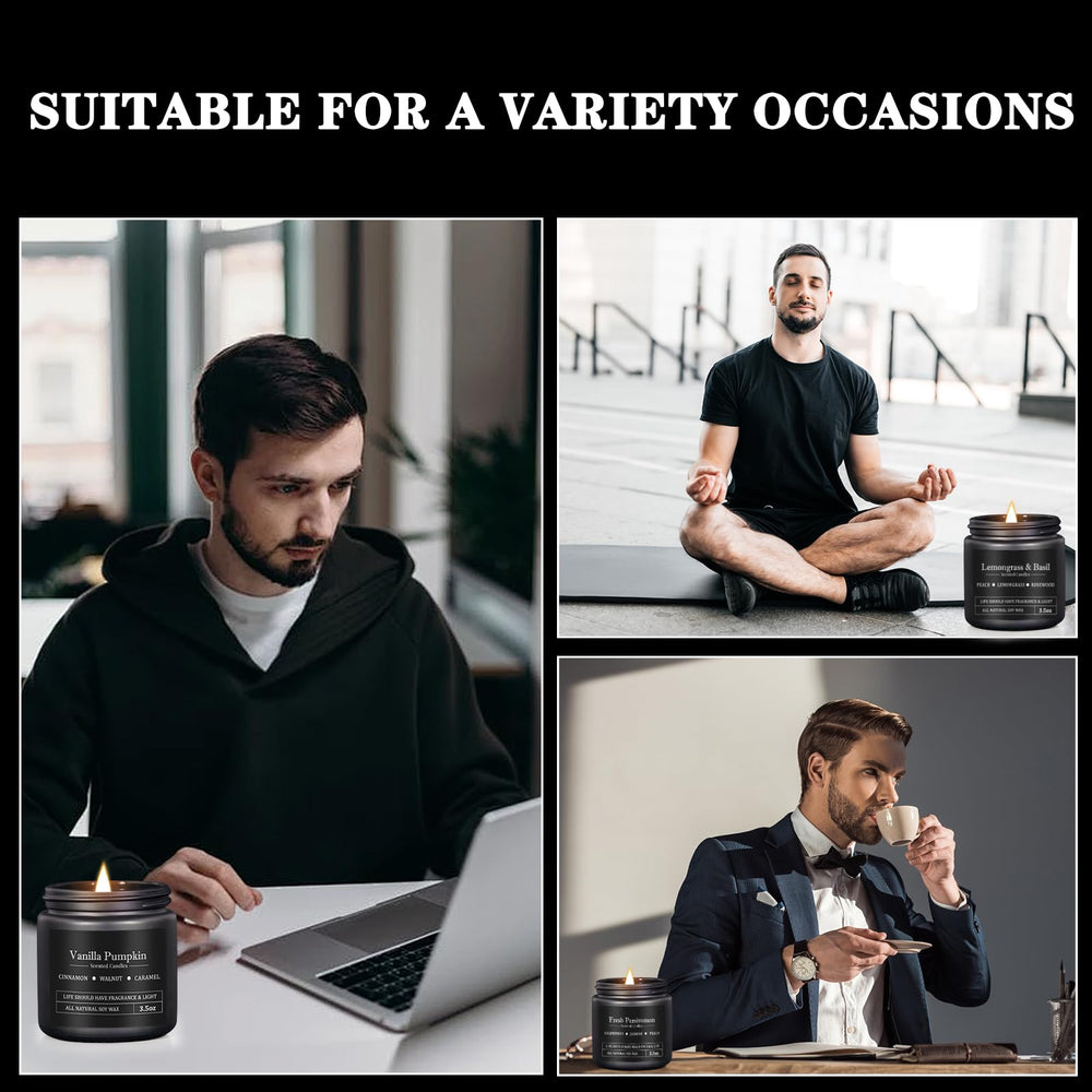 YMing coffee aroma candle providing inviting notes for mornings and evenings.