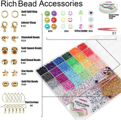 YMSDZHL letter beads enable personalized messages on bracelets and necklaces.
