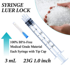 YNCY sterile wrapped syringes ensure clean, ready-to-use packaging.
