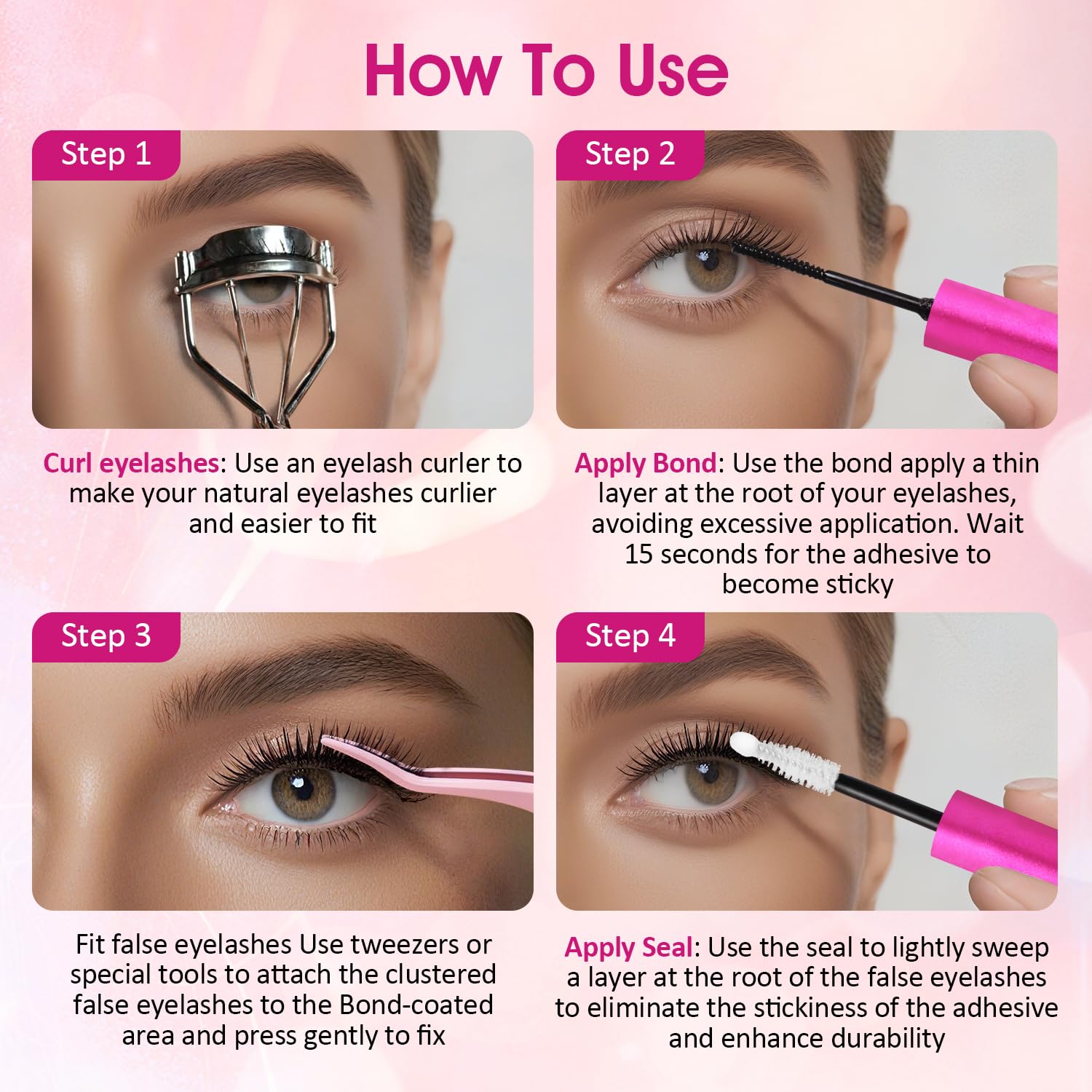YNGLLC Lash Bond and Seal easy removal leaves no sticky residue