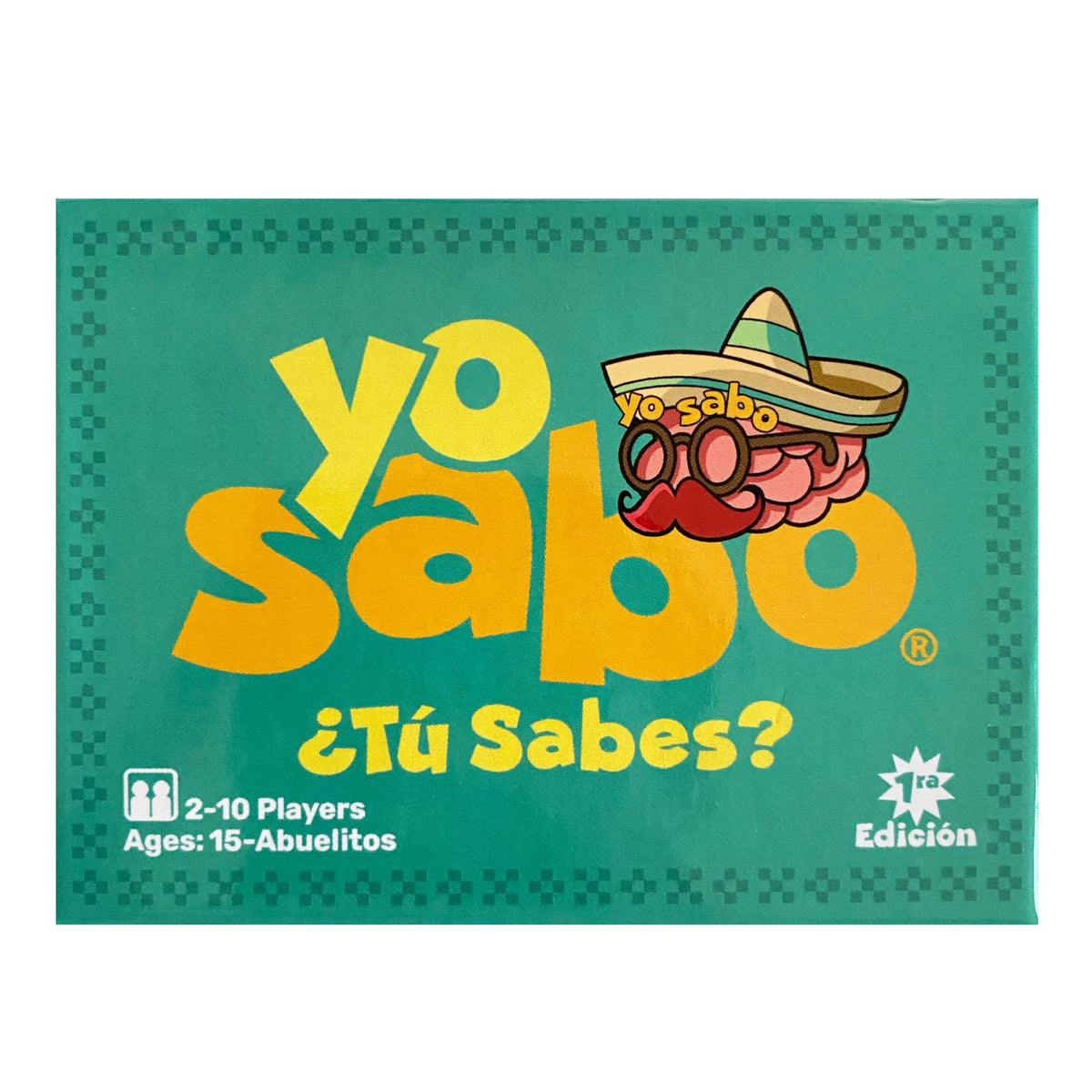 Yo Sabo Edition 1 card front boosts bilingual practice for families