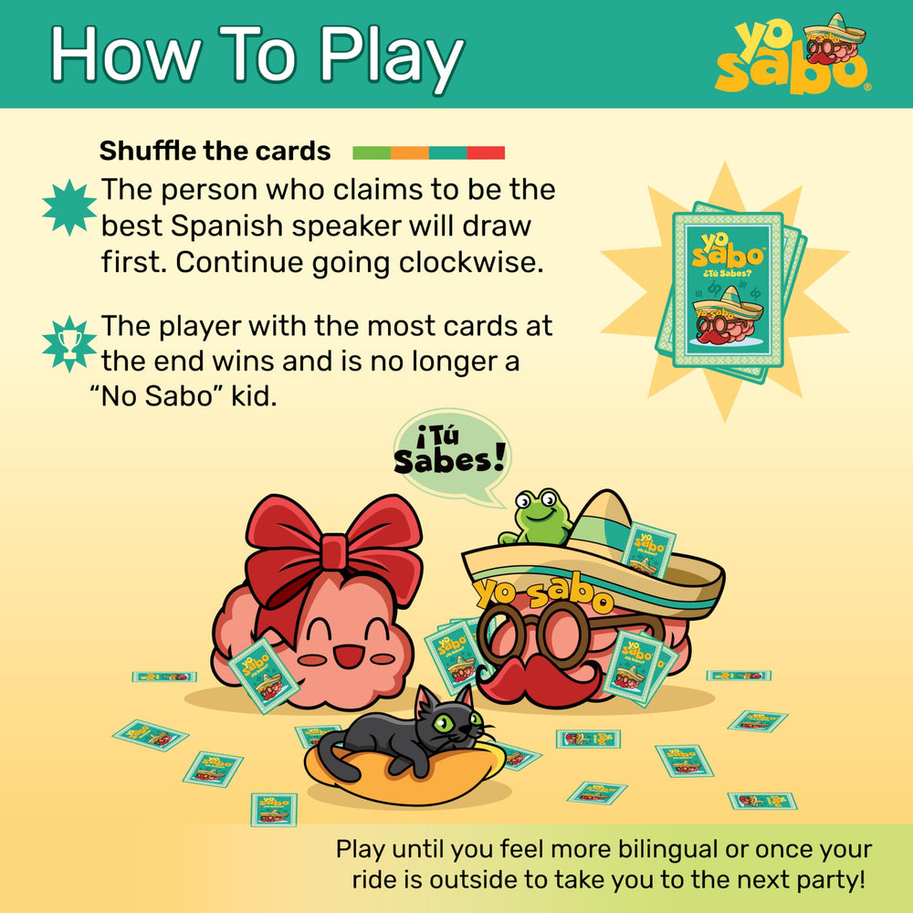 Yo Sabo Edition 1 trivia cards spark cultural curiosity