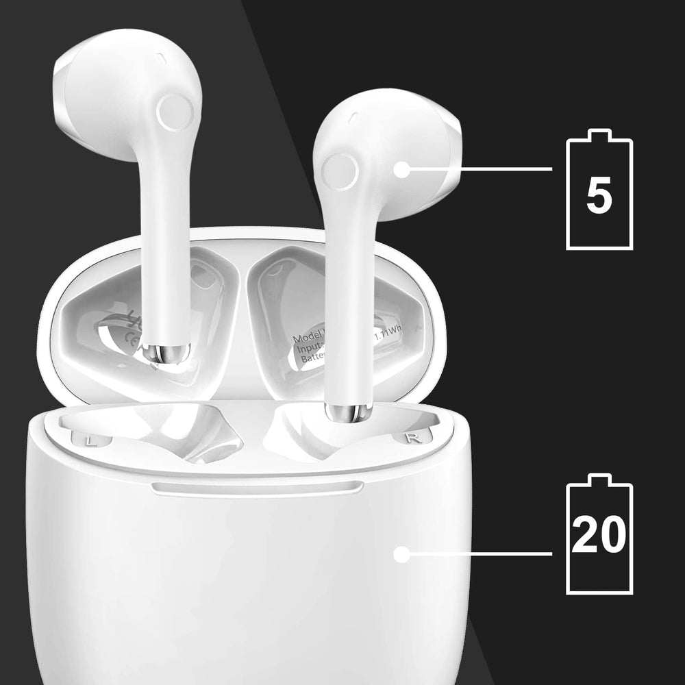 Yobola wireless earbuds IPX5 rating withstands sweat and rain.