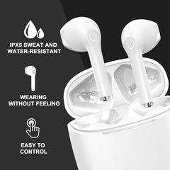 Yobola wireless earbuds feature a lightweight design for all-day wear.