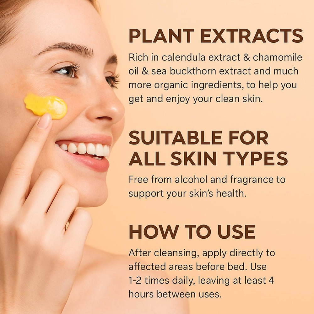 Sea buckthorn-rich formula from YOCMIPS Organics nourishes the skin