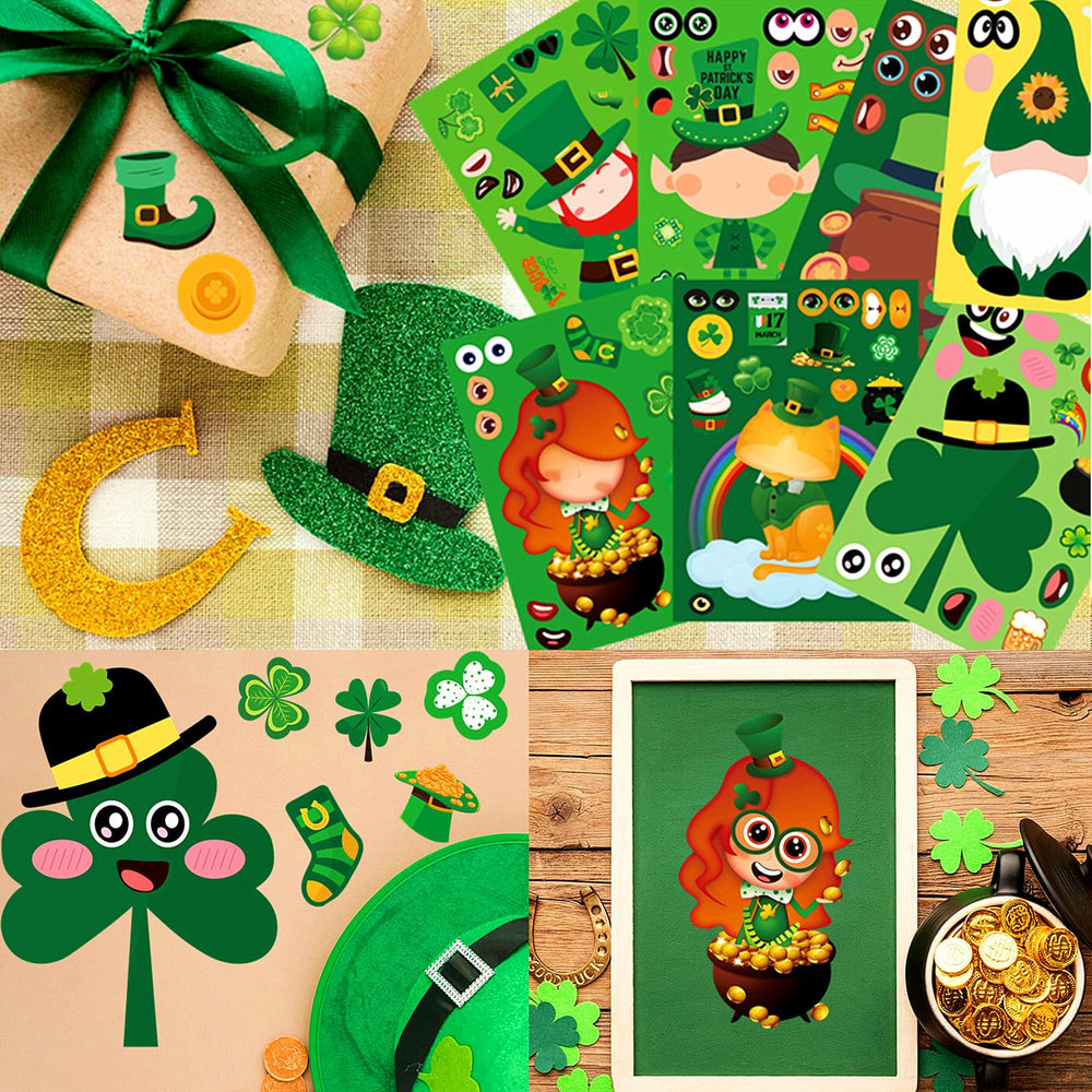 Yodeeni stickers on notebooks and envelopes for bright accents.