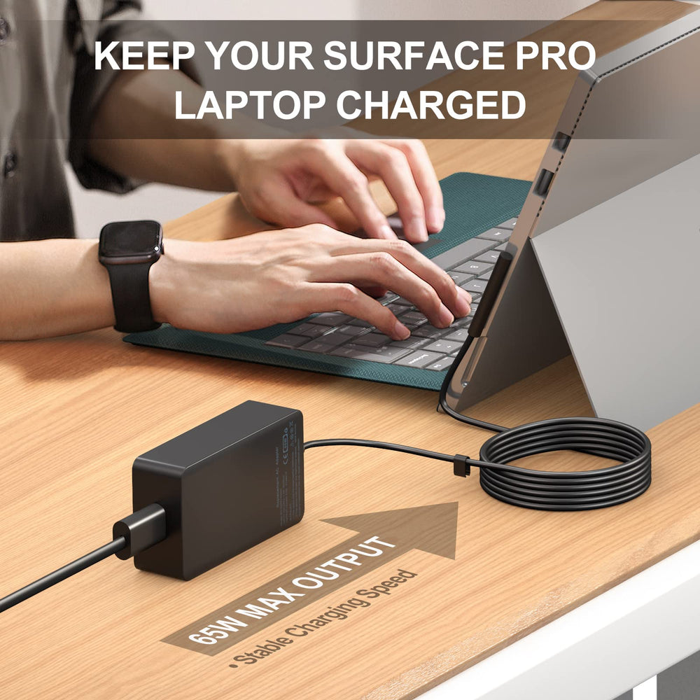 Yodzgaco 65W charger compatible with Surface Laptop Studio