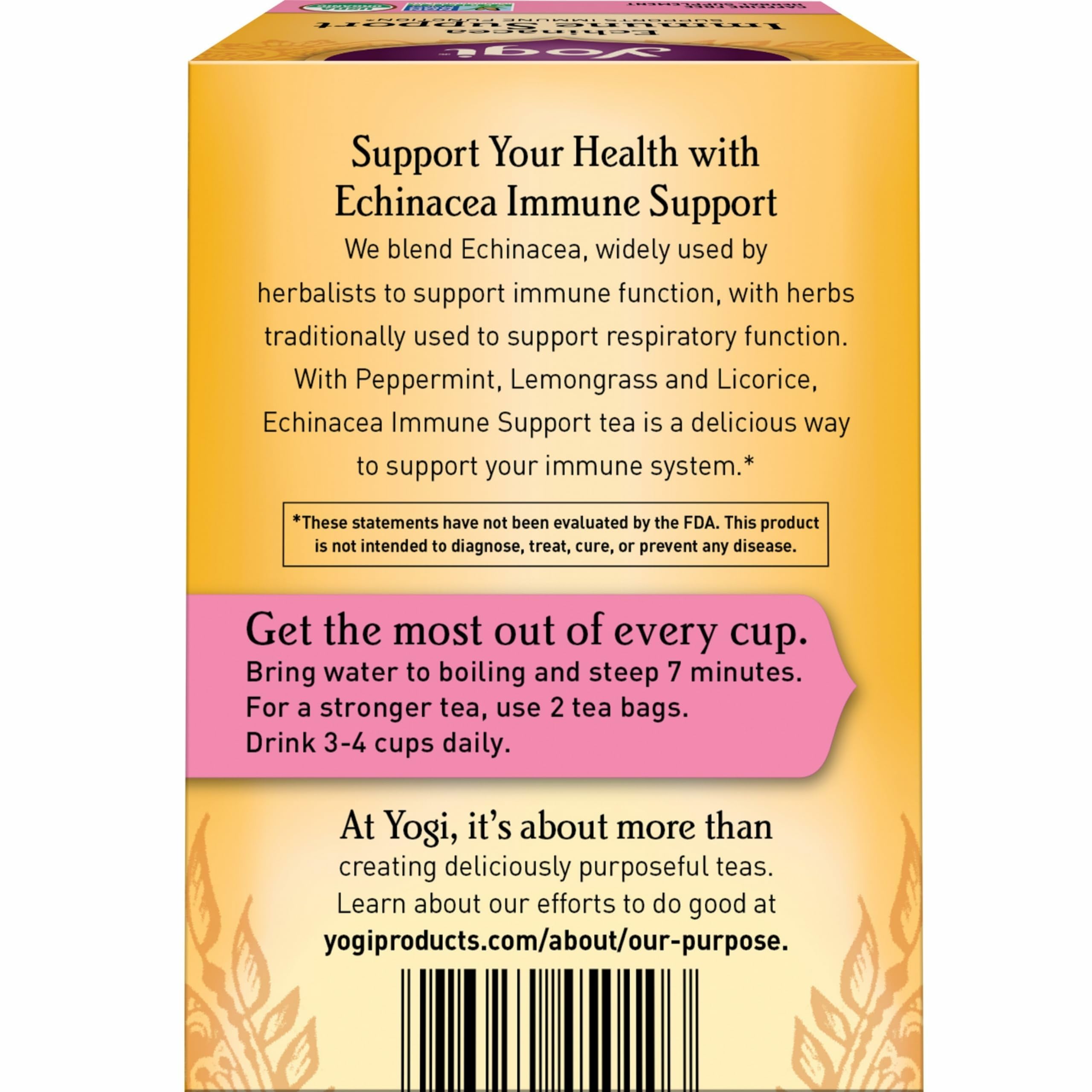 Yogi Bedtime tea night-time relaxation moment.
