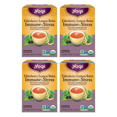 Yogi Elderberry Lemon Tea bags ready for a soothing daily ritual