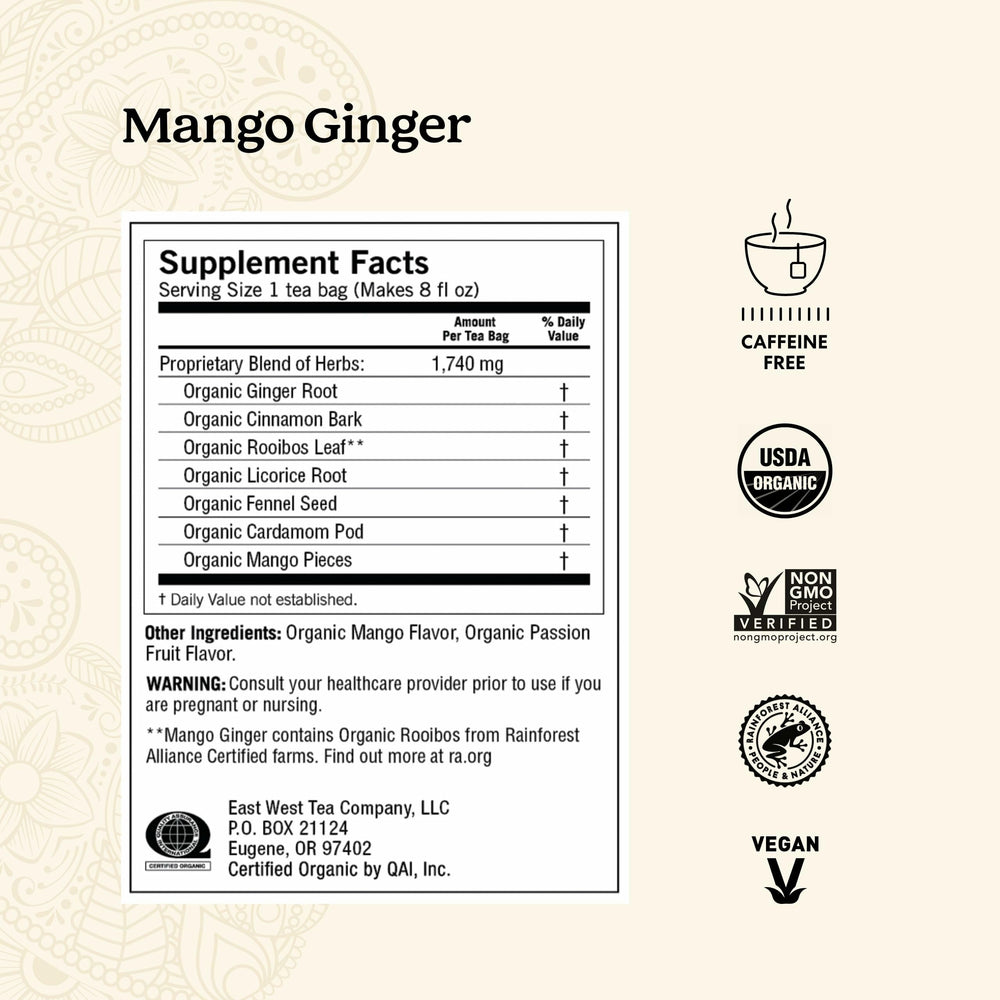Yogi Ginger Variety Sampler mango flavor cup, refreshing blend for digestive comfort.