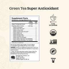 Yogi Green Tea Super Antioxidant tea bags ready for a quick, soothing steep.