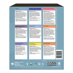 Yogi Organic Sampler Box side view highlights gift-ready packaging for sharing.