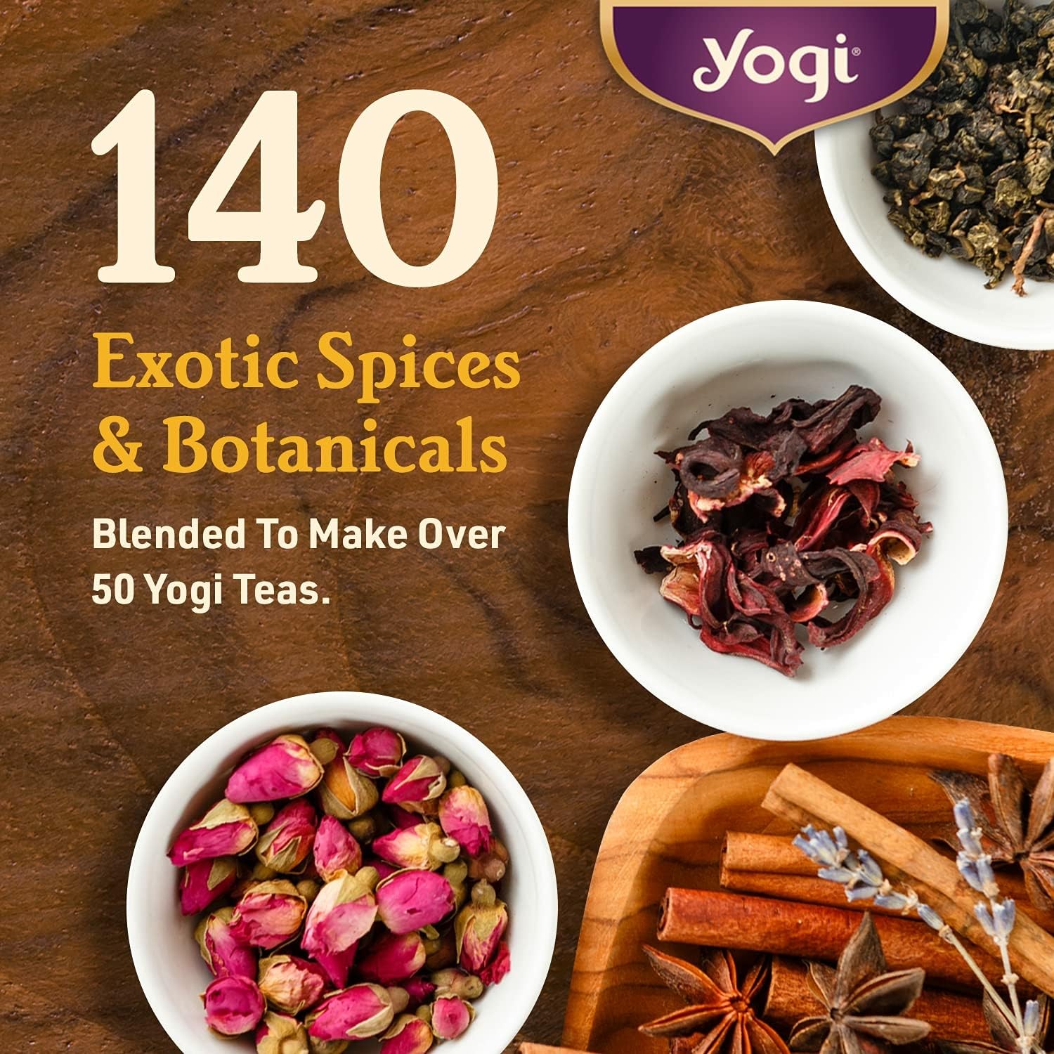 Yogi Tea Chai Rooibos ceremony with steaming mug for mindful sipping.