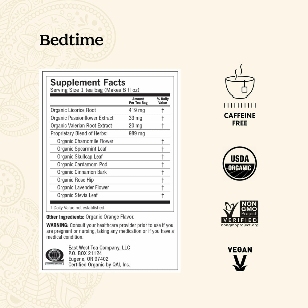Yogi Relaxation Pack packaging on shelf highlighting organic blends.