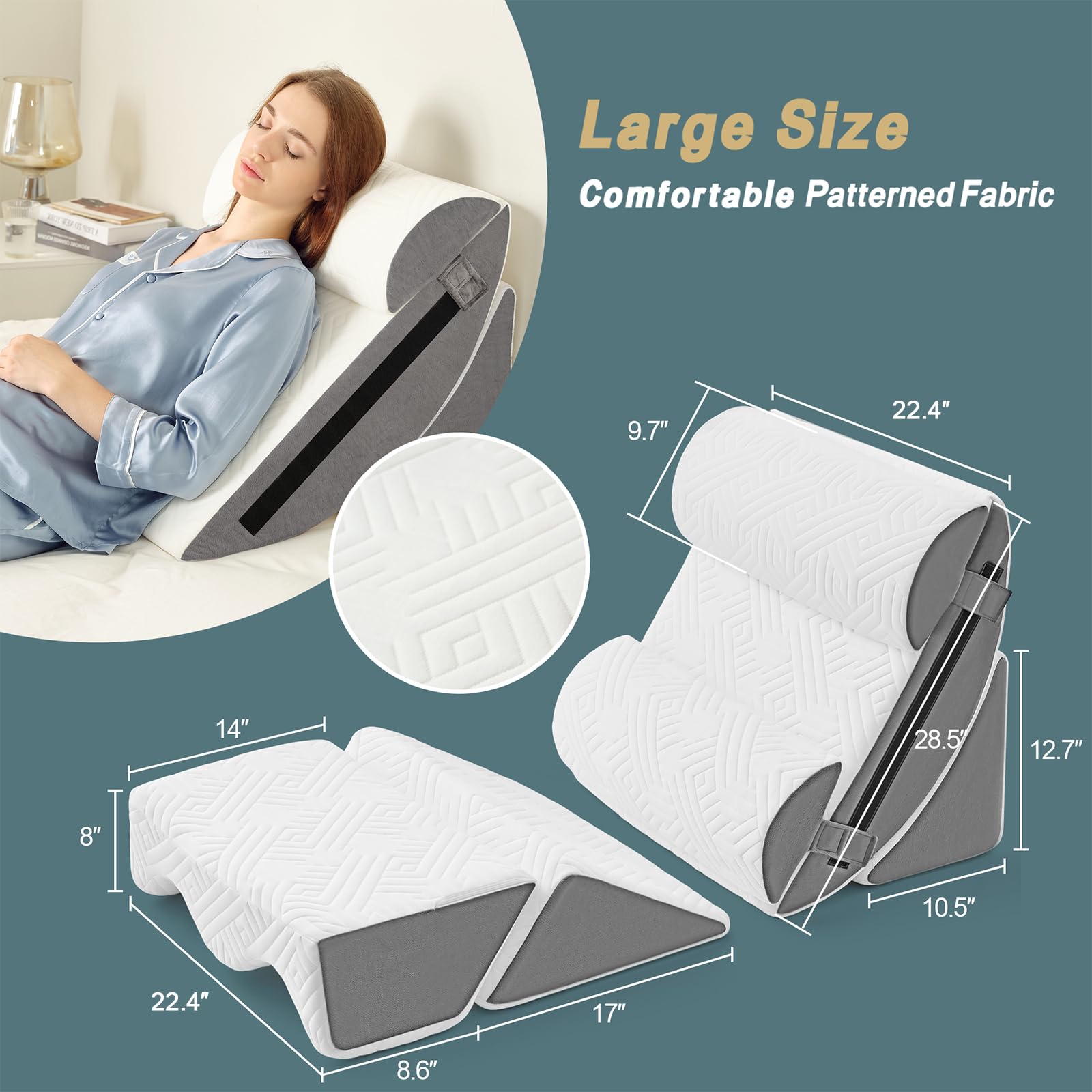 Yojoker post-surgery relief positioning demonstrates customizable comfort.