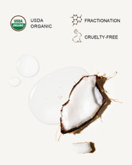 Yoken Coconut Oil colorless and odorless bottle suitable for sensitive skin